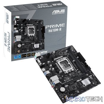Asus PRIME H610M-R LGA1700 Micro ATX Motherboard