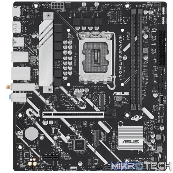 Asus PRIME H810M-A WIFI LGA1851 Micro ATX Motherboard - Image 2