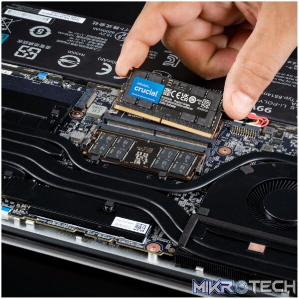 Crucial 128GB 5600MHz DDR5 SODIMM Laptop Memory Kit (2 x 64GB) - Image 4