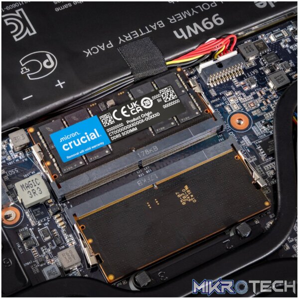Crucial 128GB 5600MHz DDR5 SODIMM Laptop Memory Kit (2 x 64GB) - Image 5