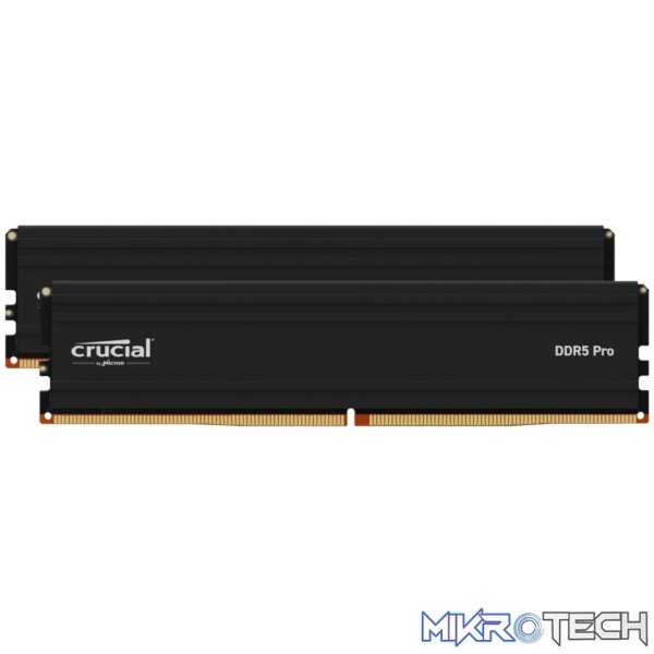 Crucial Pro DDR5-5600 96GB Desktop Memory Kit (2 x 48GB) Crucial Pro DDR5-5600 96GB Desktop Memory Kit (2 x 48GB)