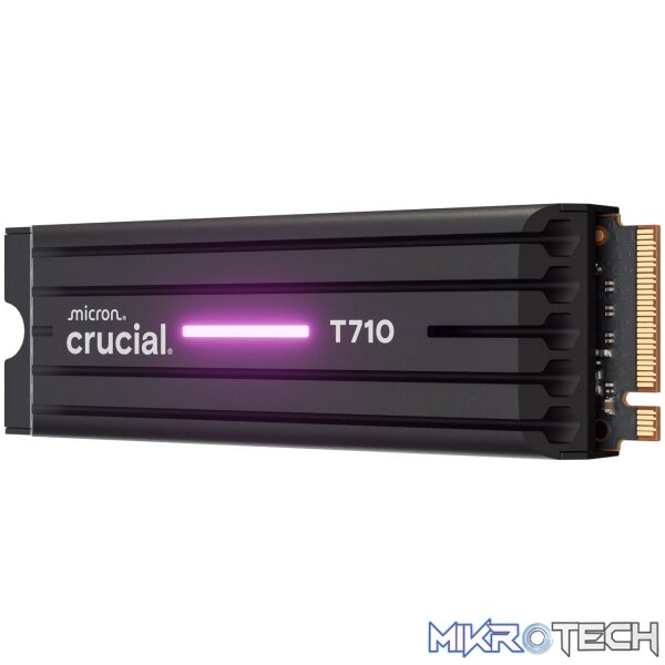 Crucial T710 2TB M.2 NVMe Gen5 NAND SSD with Heatsink - Image 4