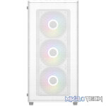FSP M220 ATX Mid Tower Gaming Chassis - White - Image 2