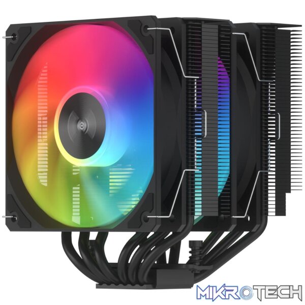 FSP MP7-BA 120mm PWM ARGB CPU Air Cooler - Black - Image 4