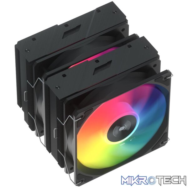 FSP MP7-BA 120mm PWM ARGB CPU Air Cooler - Black - Image 5
