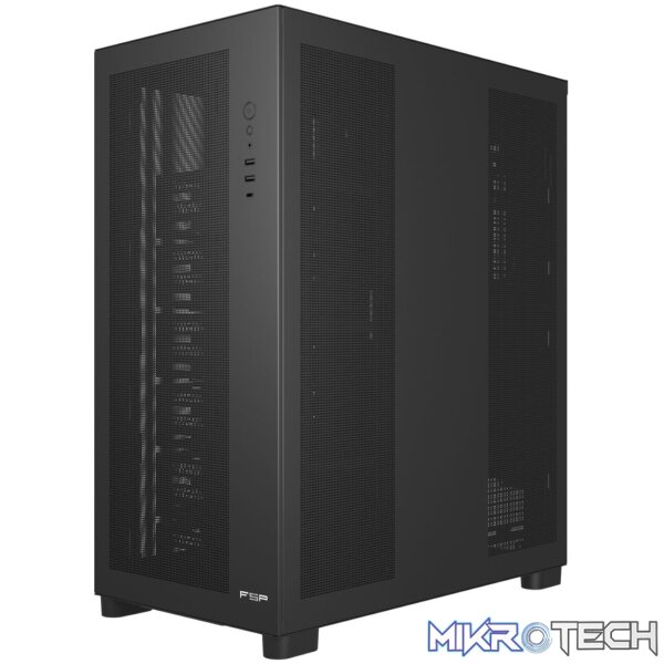 FSP U500 E-ATX Workstation Chassis - Black - Image 3