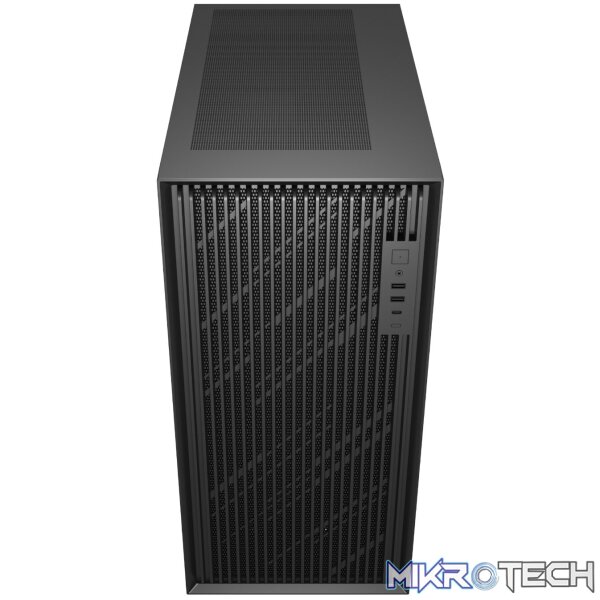FSP U660 ATX Ultra Tower (Multi-HDD) Desktop Chassis - Black - Image 2