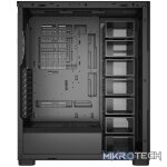 FSP U660 ATX Ultra Tower (Multi-HDD) Desktop Chassis - Black - Image 4