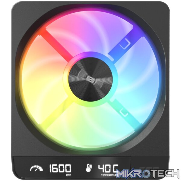 FSP ZENFAN 120mm ARGB PWM Smart Fan - Black - Image 2