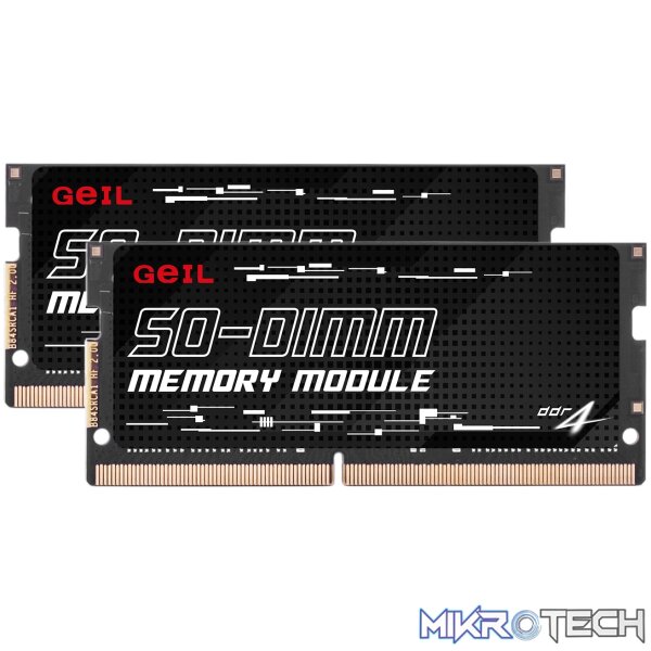 GeIL Pristine 16GB(8GB x 2) DDR4 3200MHz Notebook Memory Kit GeIL Pristine 16GB(8GB x 2) DDR4 3200MHz Notebook Memory Kit