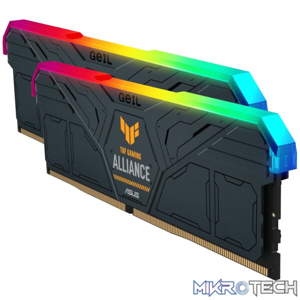 GeiL Gemini TUF RGB 32GB DDR5 6000MHz Desktop Gaming Memory Kit (2 x 16GB) – Grey - Image 4