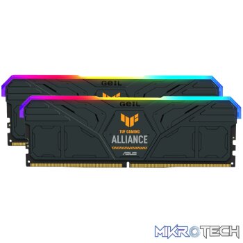 GeiL Gemini TUF RGB 32GB DDR5 6000MHz Desktop Gaming Memory Kit (2 x 16GB) – Grey
