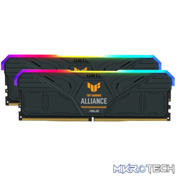 GeiL Gemini TUF RGB 32GB DDR5 6000MHz Desktop Gaming Memory Kit (2 x 16GB) – Grey GeiL Gemini TUF RGB 32GB DDR5 6000MHz Desktop Gaming Memory Kit (2 x 16GB) – Grey
