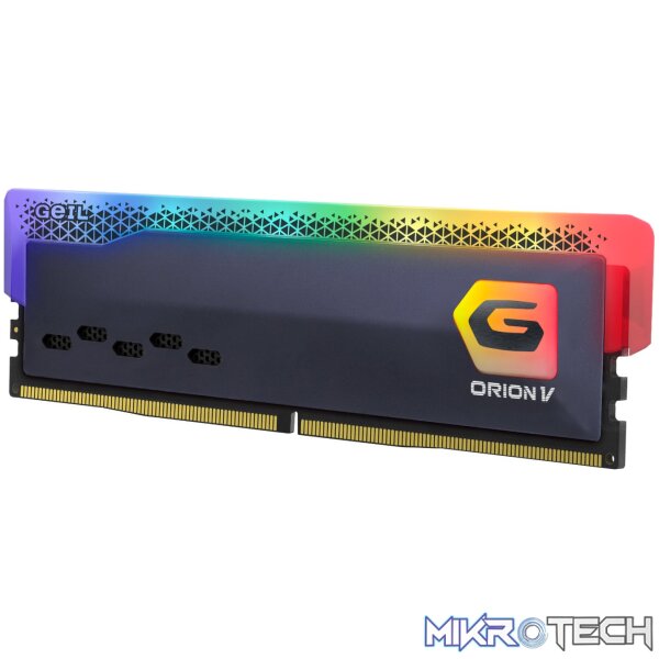 Geil Orion RGB 16GB 6000MHz DDR5 Desktop Gaming Memory - Grey - Image 3