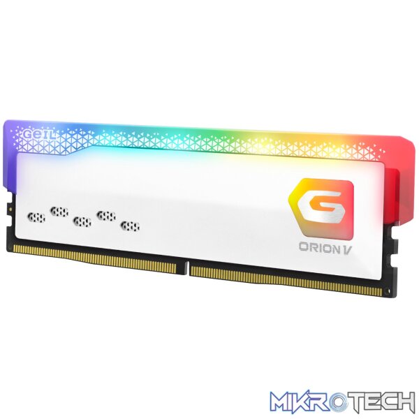 Geil Orion V RGB 16GB 6000MHz DDR5 Desktop Gaming Memory - White - Image 3