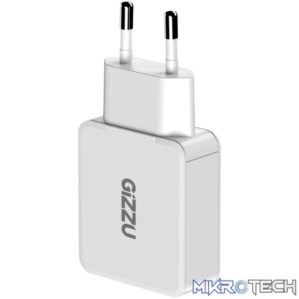 Gizzu 2-Port 45W GaN Wall Charger - Image 2