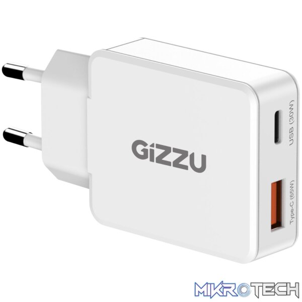 Gizzu 2-Port 65W GaN Wall Charger - Image 5