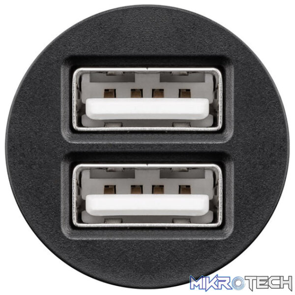Goobay Dual-USB 12W Car Charger - Image 5