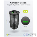 Goobay Dual-USB Fast USB-C PD 27W Car Charger - Image 6
