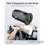 Goobay Dual-USB Fast USB-C PD 27W Car Charger - Image 9