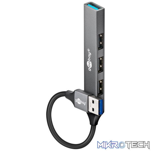 Goobay Slim 4-Port USB Hub Goobay Slim 4-Port USB Hub