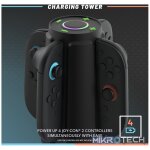 Hyperkin Power Beacon Joy-Con 2 Charging Tower for Nintendo Switch 2 - Image 8