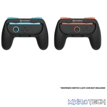 Hyperkin Pro Handle Attachment Set for Nintendo Switch 2 Joy-Cons (2 Pack)