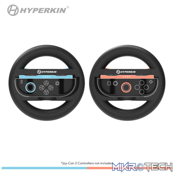 Hyperkin Racing Wheel Set for Nintendo Switch 2 Joy-Cons (2 Pack) - Image 8