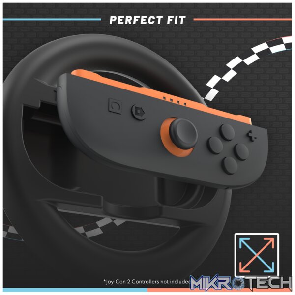 Hyperkin Racing Wheel Set for Nintendo Switch 2 Joy-Cons (2 Pack) - Image 10