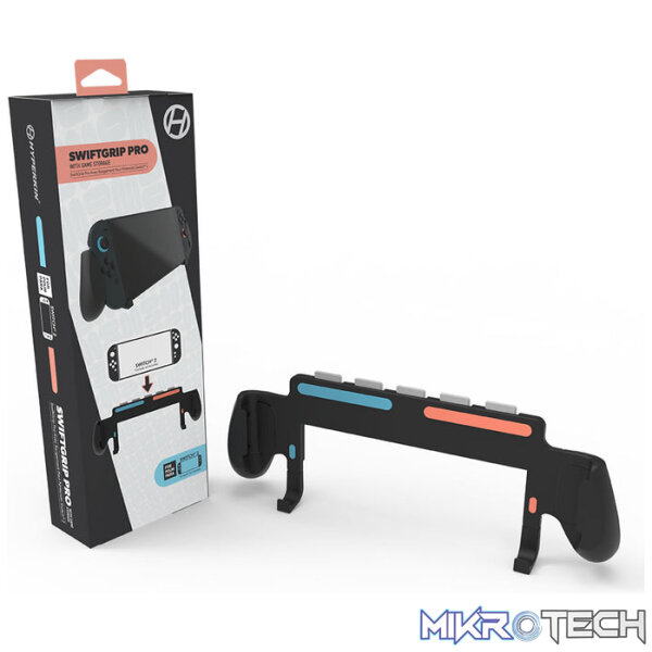 Hyperkin SwiftGrip Pro Ergonomic Grip with Built-In Game Card Storage for Nintendo Switch 2 - Image 5