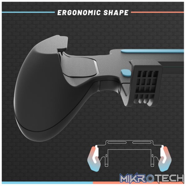 Hyperkin SwiftGrip Pro Ergonomic Grip with Built-In Game Card Storage for Nintendo Switch 2 - Image 9