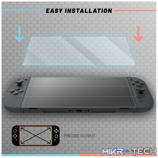 Hyperkin Tempered Glass Screen Protector for Nintendo Switch 2 (2 Pack) - Image 5