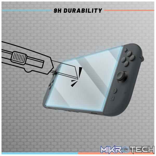Hyperkin Tempered Glass Screen Protector for Nintendo Switch 2 (2 Pack) - Image 6