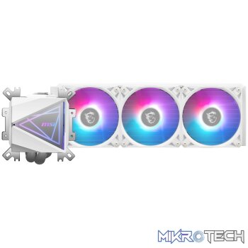 MSI MAG Coreliquid I360 ARGB AIO Liquid CPU Cooler – White