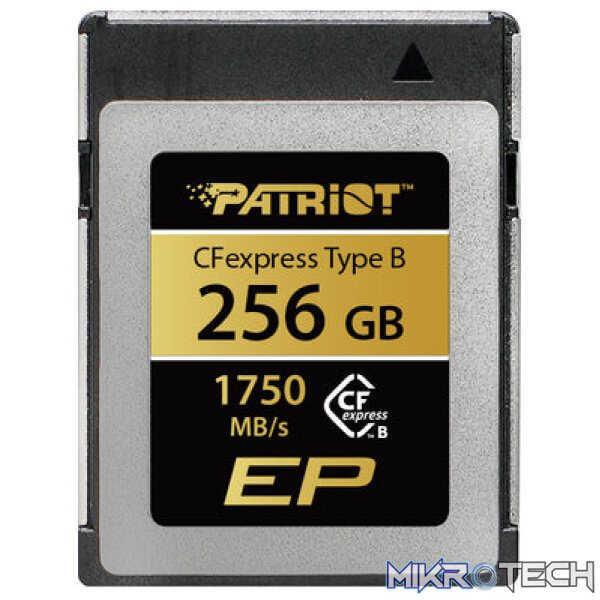 Patriot CFexpress Type B 256GB Memory Card Patriot CFexpress Type B 256GB Memory Card
