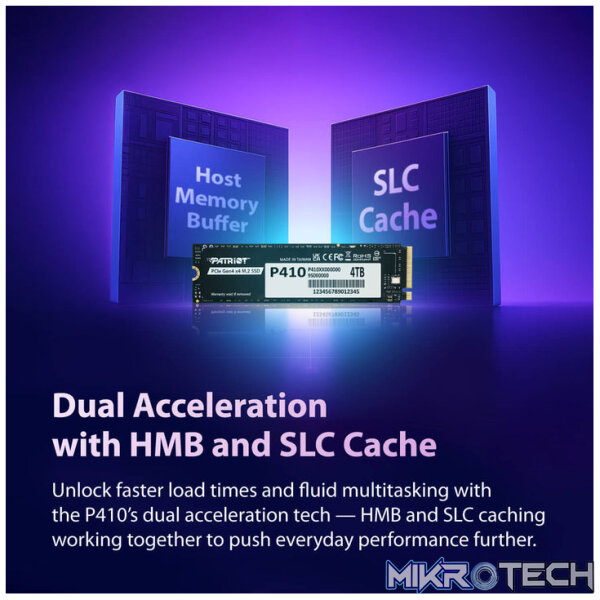 Patriot P410 PCIe Gen4 x4 M.2 2280 1TB SSD - Image 9
