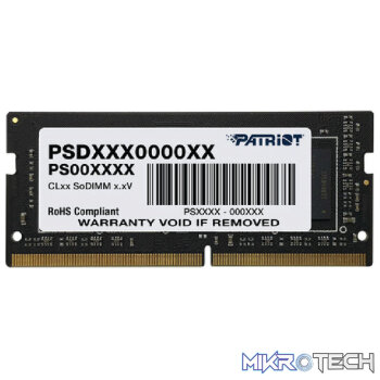 Patriot Signature Line DDR4 3200MHz Notebook Memory