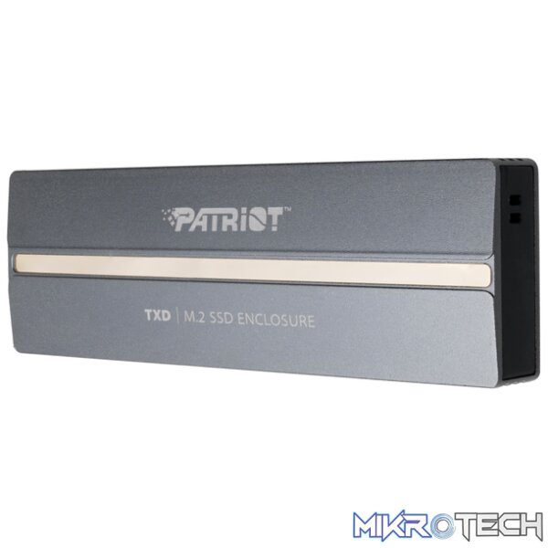 Patriot TXD PCIe M.2 2280 USB 3.2 Gen2 SSD Enclosure Patriot TXD PCIe M.2 2280 USB 3.2 Gen2 SSD Enclosure