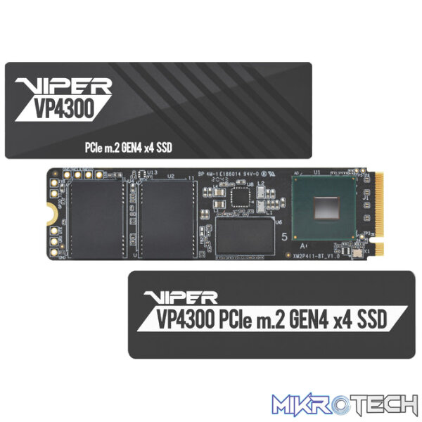 Patriot VP4300 PCI-e m.2 Gen4 x4 SSD with PS5 Compatibility - Image 2