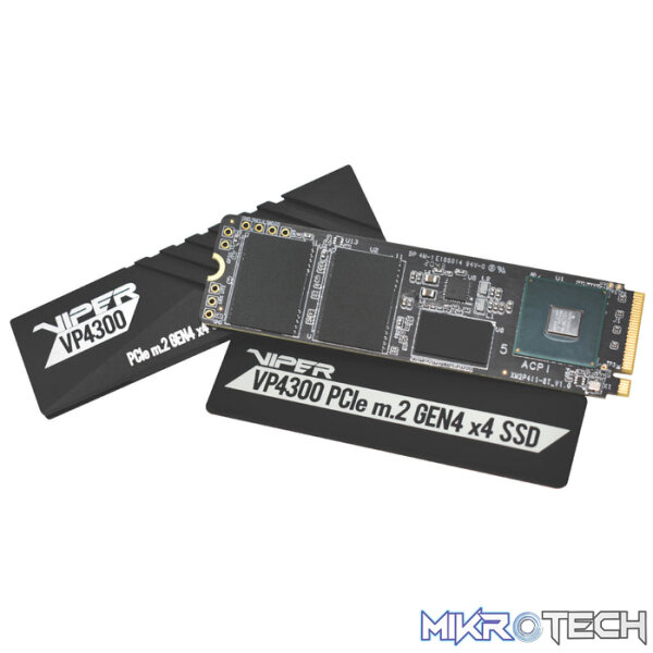 Patriot VP4300 PCI-e m.2 Gen4 x4 SSD with PS5 Compatibility Patriot VP4300 PCI-e m.2 Gen4 x4 SSD with PS5 Compatibility
