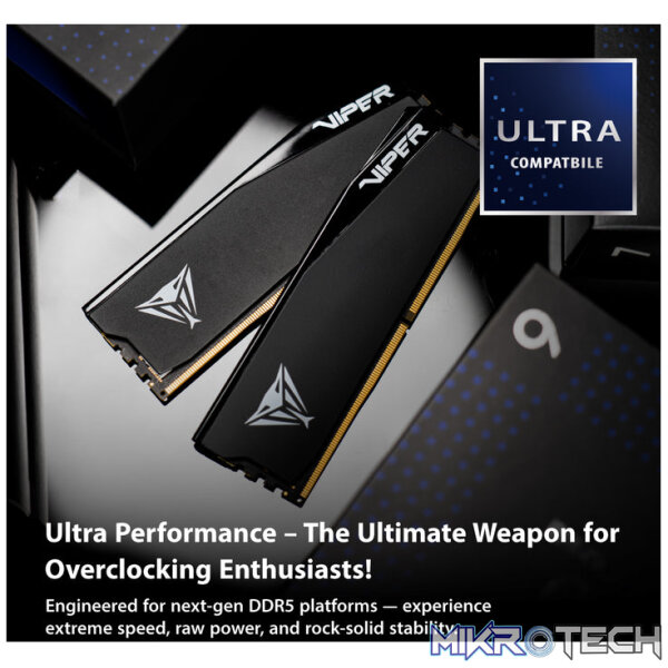 Patriot Viper Elite 5 RGB Ultra DDR5 6400MT/s Kit - Image 6