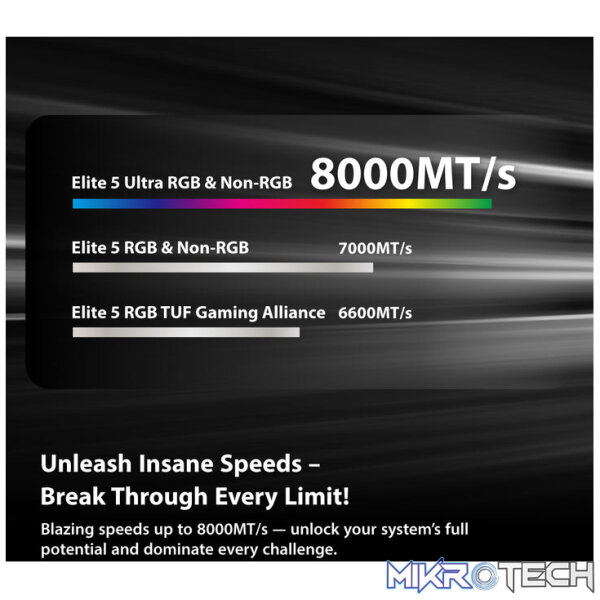 Patriot Viper Elite 5 RGB Ultra DDR5 6400MT/s Kit - Image 7