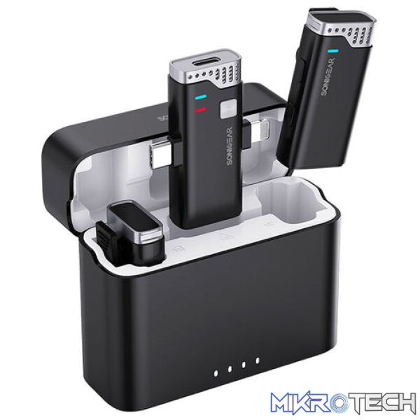 SonicGear WLM 3000 Duo Wireless Clip-on Microphone SonicGear WLM 3000 Duo Wireless Clip-on Microphone