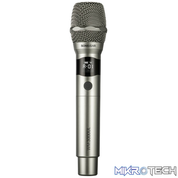 SonicGear WM 3000 UL Professional UHF Wireless Microphone - Image 2