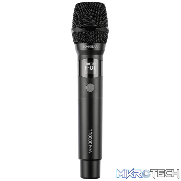 SonicGear WM 3000 UL Professional UHF Wireless Microphone SonicGear WM 3000 UL Professional UHF Wireless Microphone