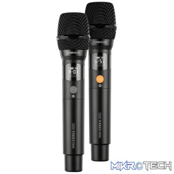SonicGear WM 3300 UL Dual Professional UHF Wireless Microphone