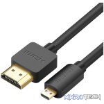 UGreen HD127 Micro HDMI to HDMI 2.0 Cable 1.5M - Black