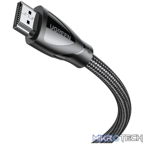 UGreen HDMI 2.1 Male to Male Cable 5M (8K@60Hz | 4K@120Hz) – Black - Image 4