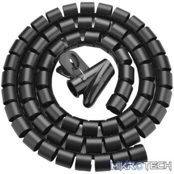 UGreen LP121 Cable Protection Tube 25mm x 3M - Black