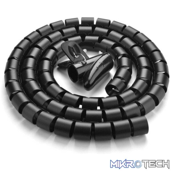 UGreen LP121 Cable Protection Tube 25mm x 5M - Black - Image 2